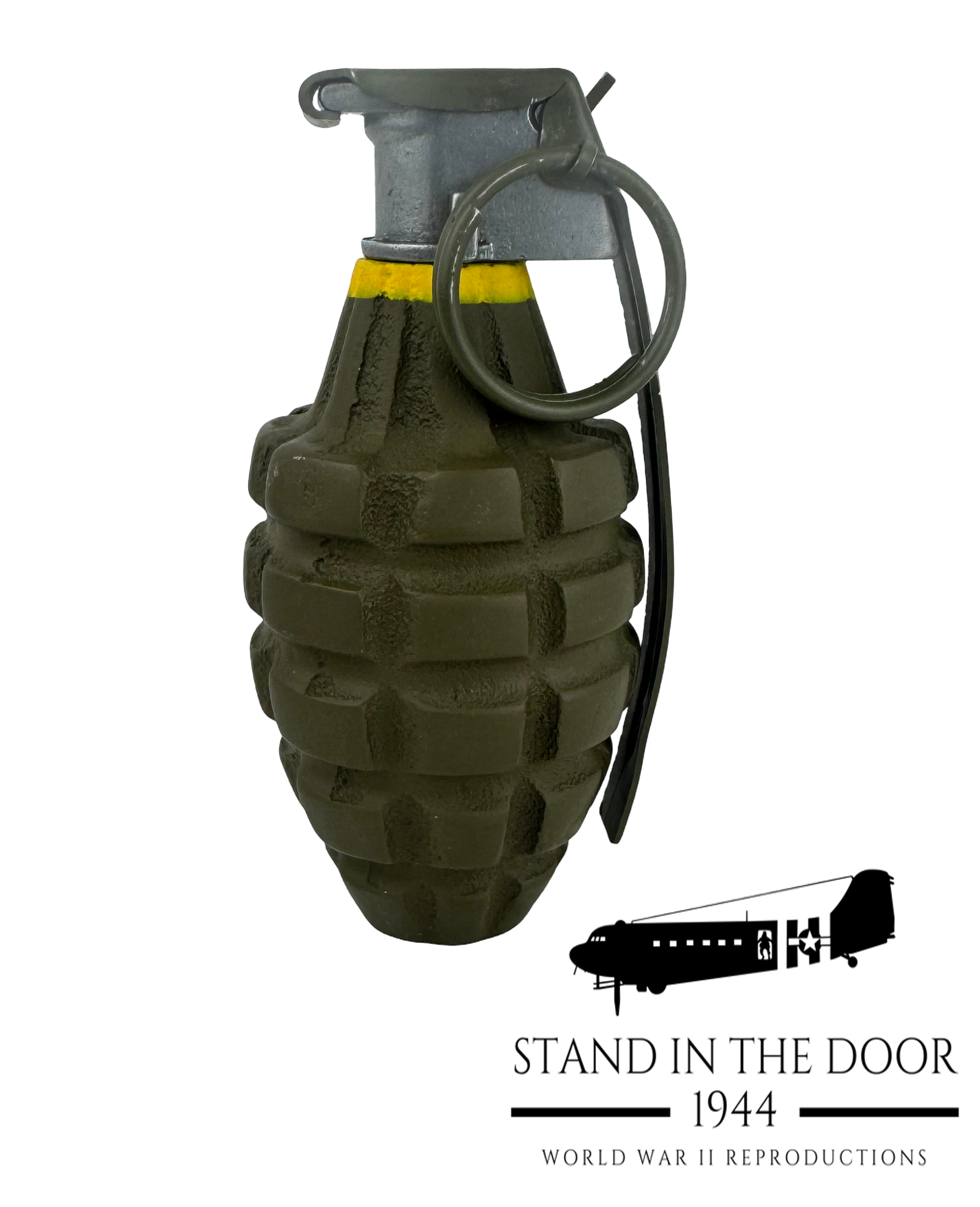 Replica MKII Hand Grenade (Olive Drab) – Stand In The Door 1944