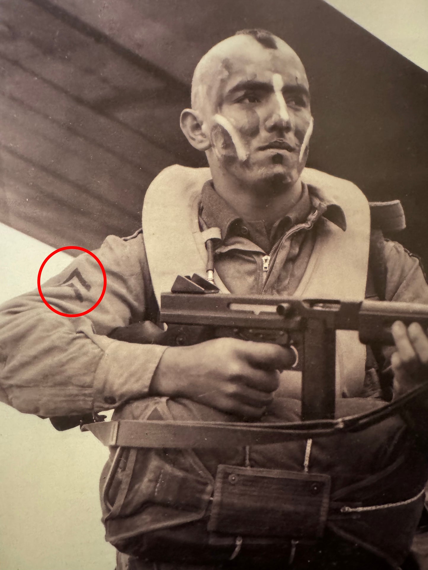 Stencil- Sergeant Uniform Rank