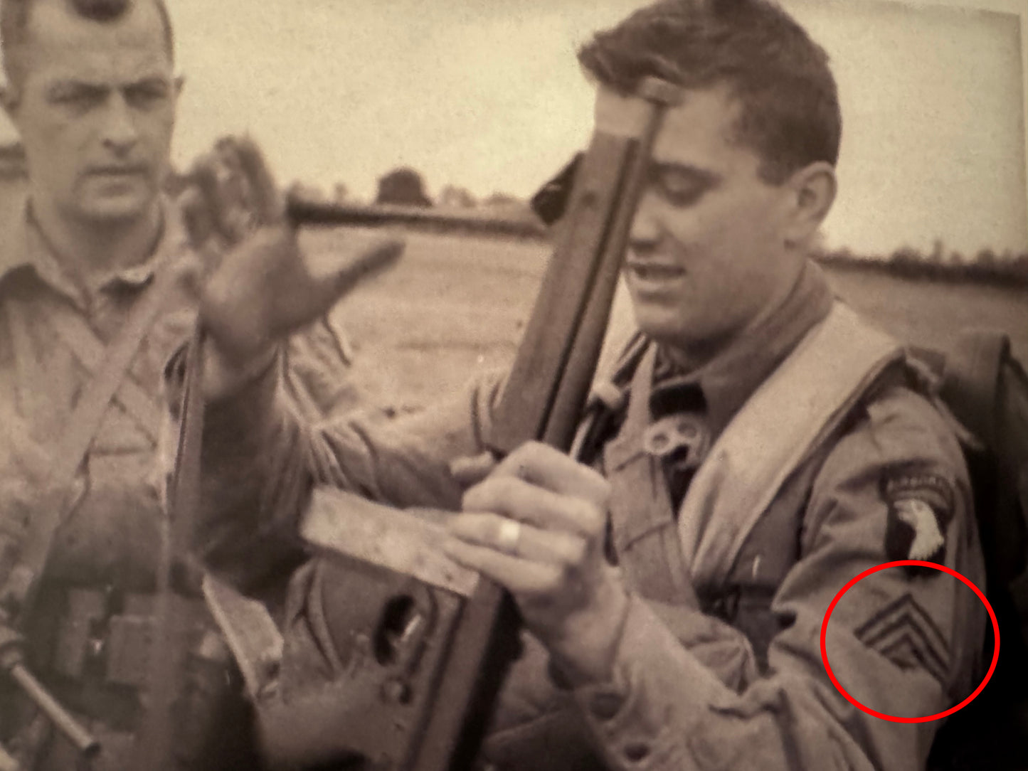 Stencil- Sergeant Uniform Rank