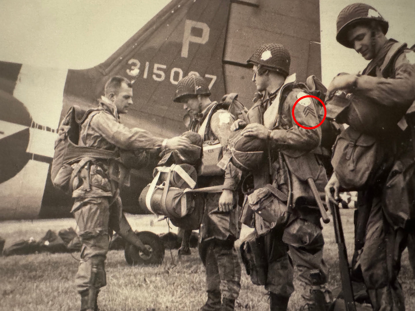 Stencil- Sergeant Uniform Rank