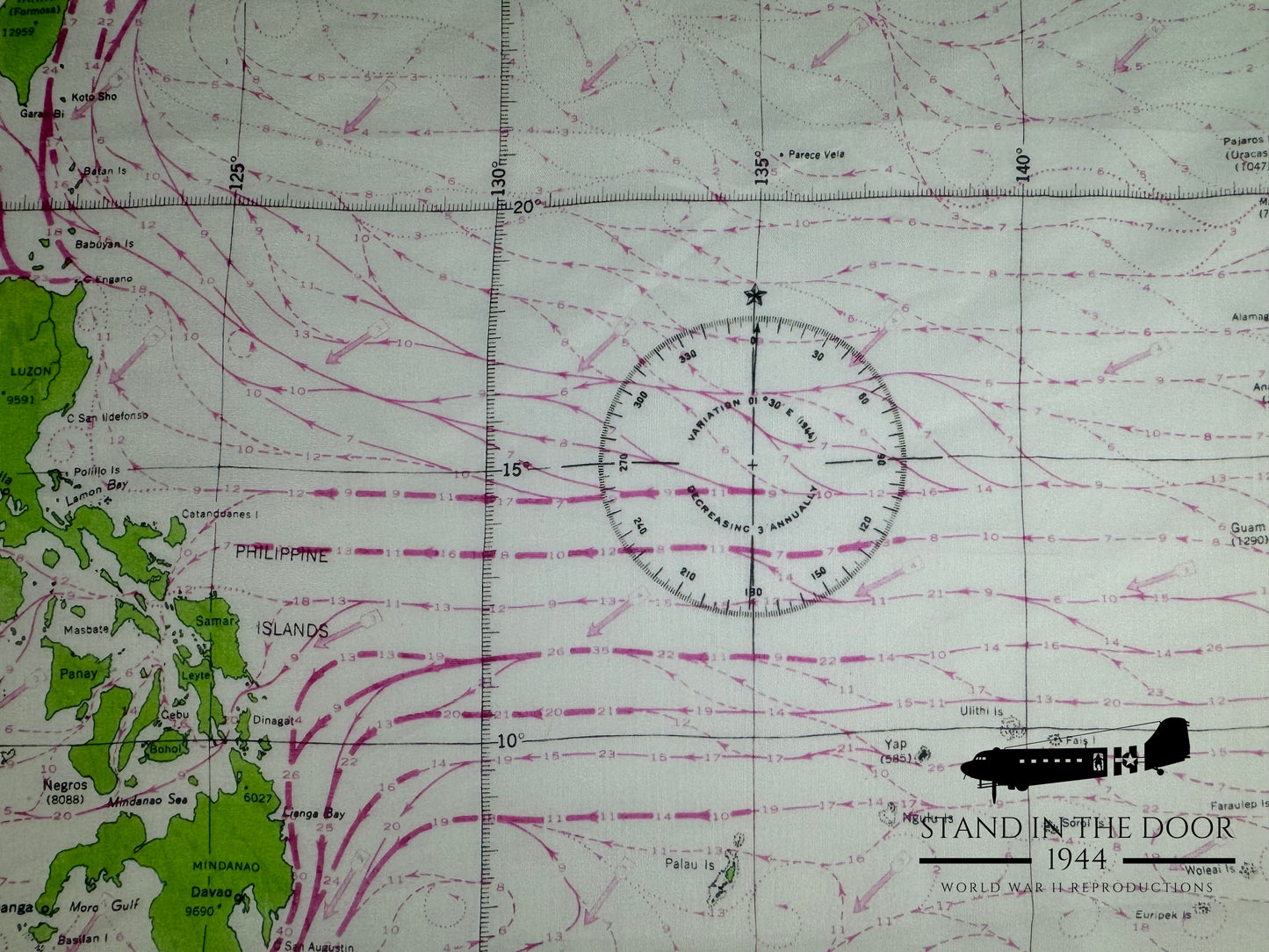 "Silk" Escape Map- Western Pacific