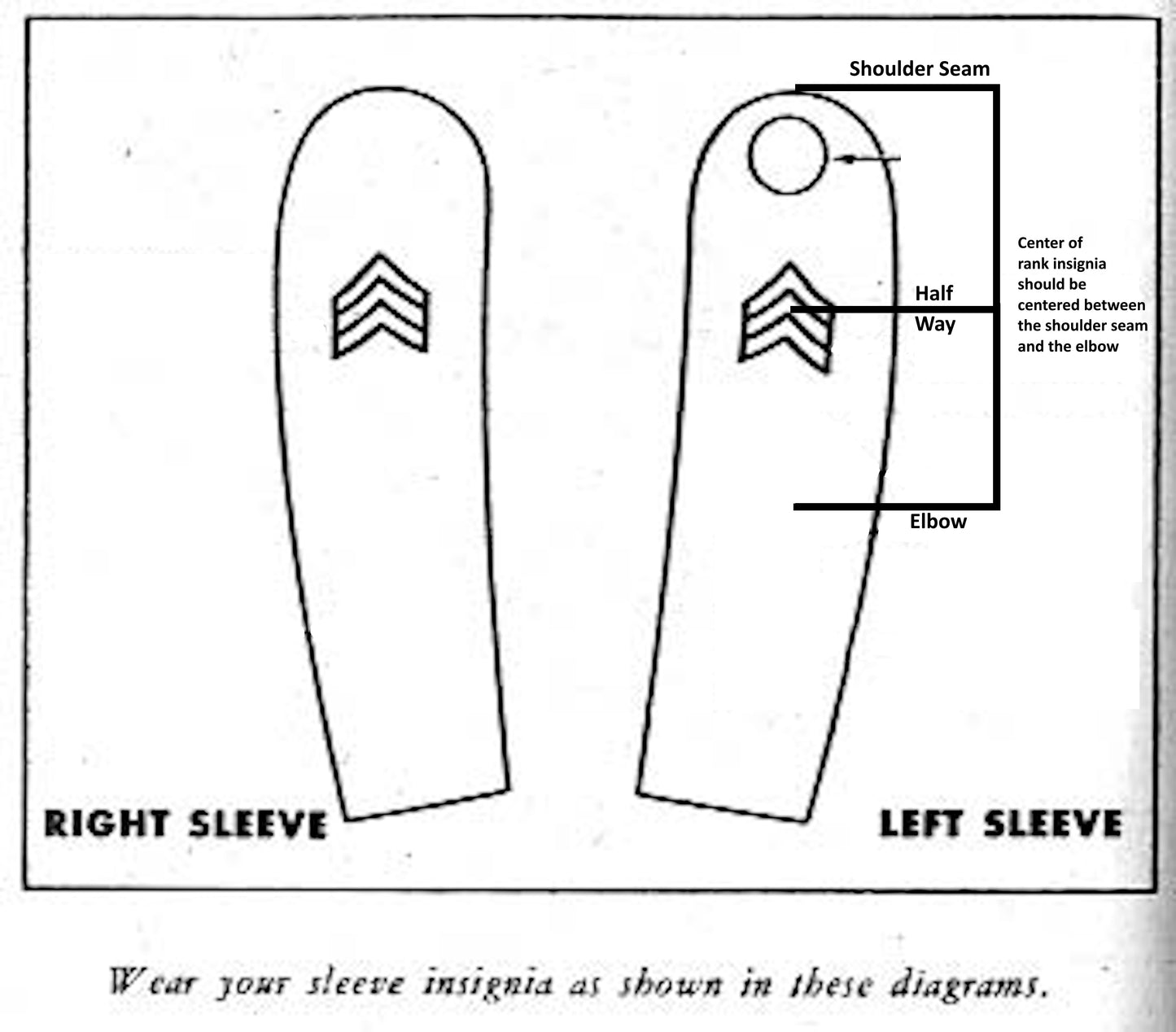 Stencil- Corporal Uniform Rank
