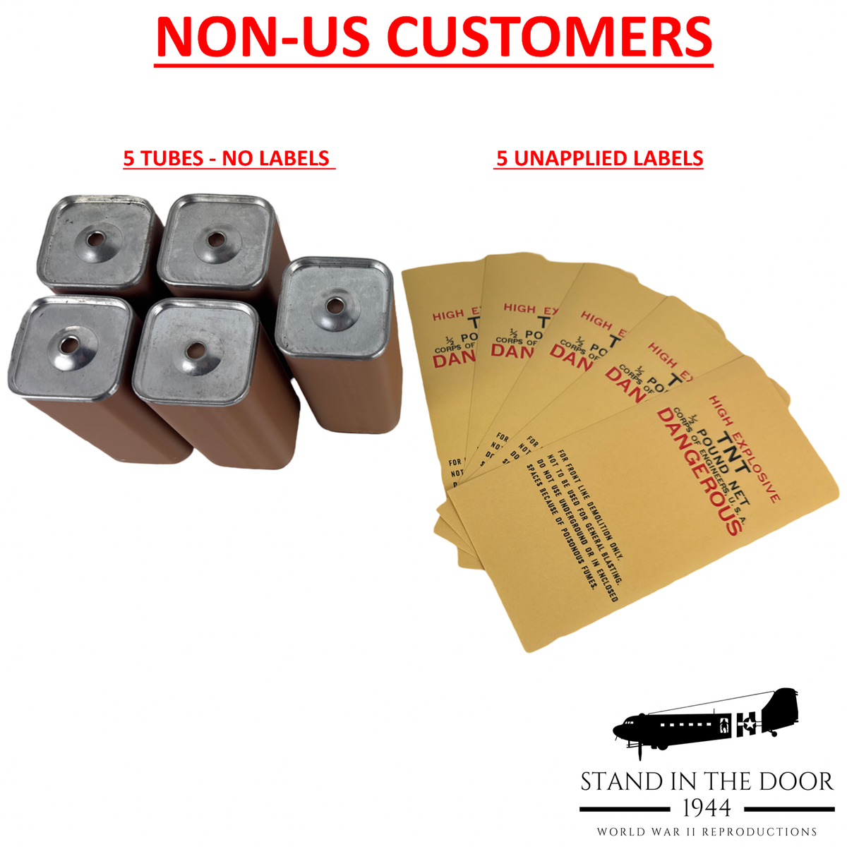 Replica TNT- 1/2 Pound Blocks (Updated 10-19-26)