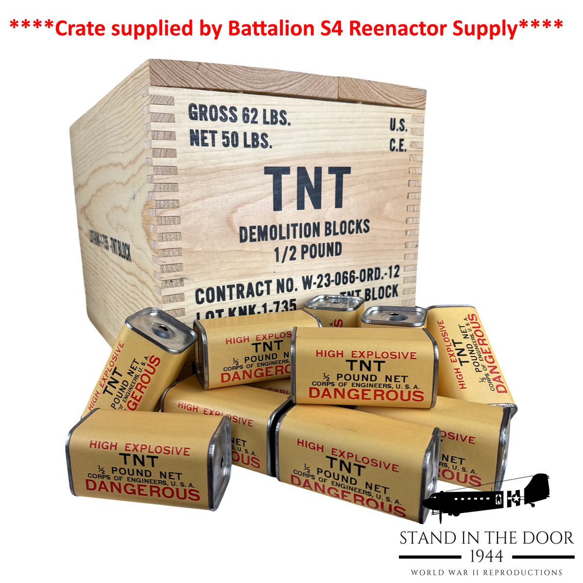 Replica TNT- 1/2 Pound Blocks (Updated 10-19-26)