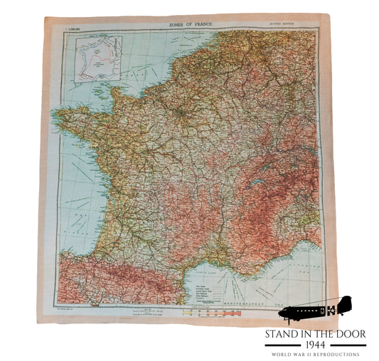 "Silk" Escape Map- France