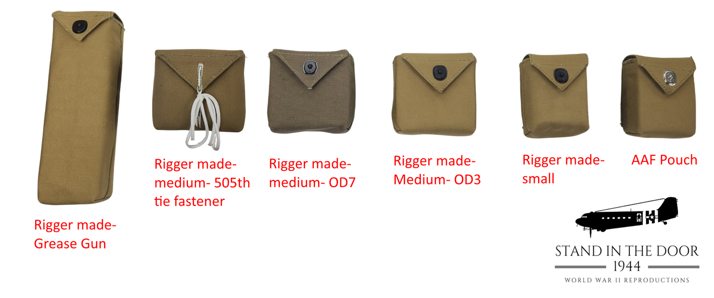 Rigger Pouch- Medium- 505th tie fastener