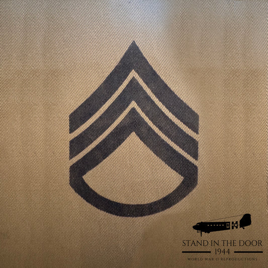 Stencil- Staff Sergeant Uniform Rank