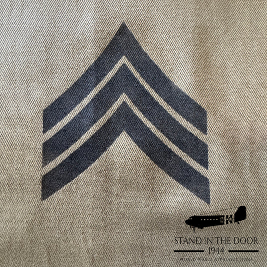 Stencil- Sergeant Uniform Rank
