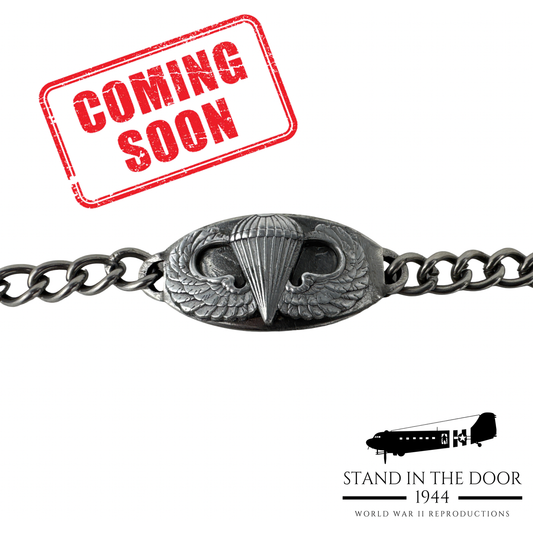 ID Bracelet with Parachute Wings