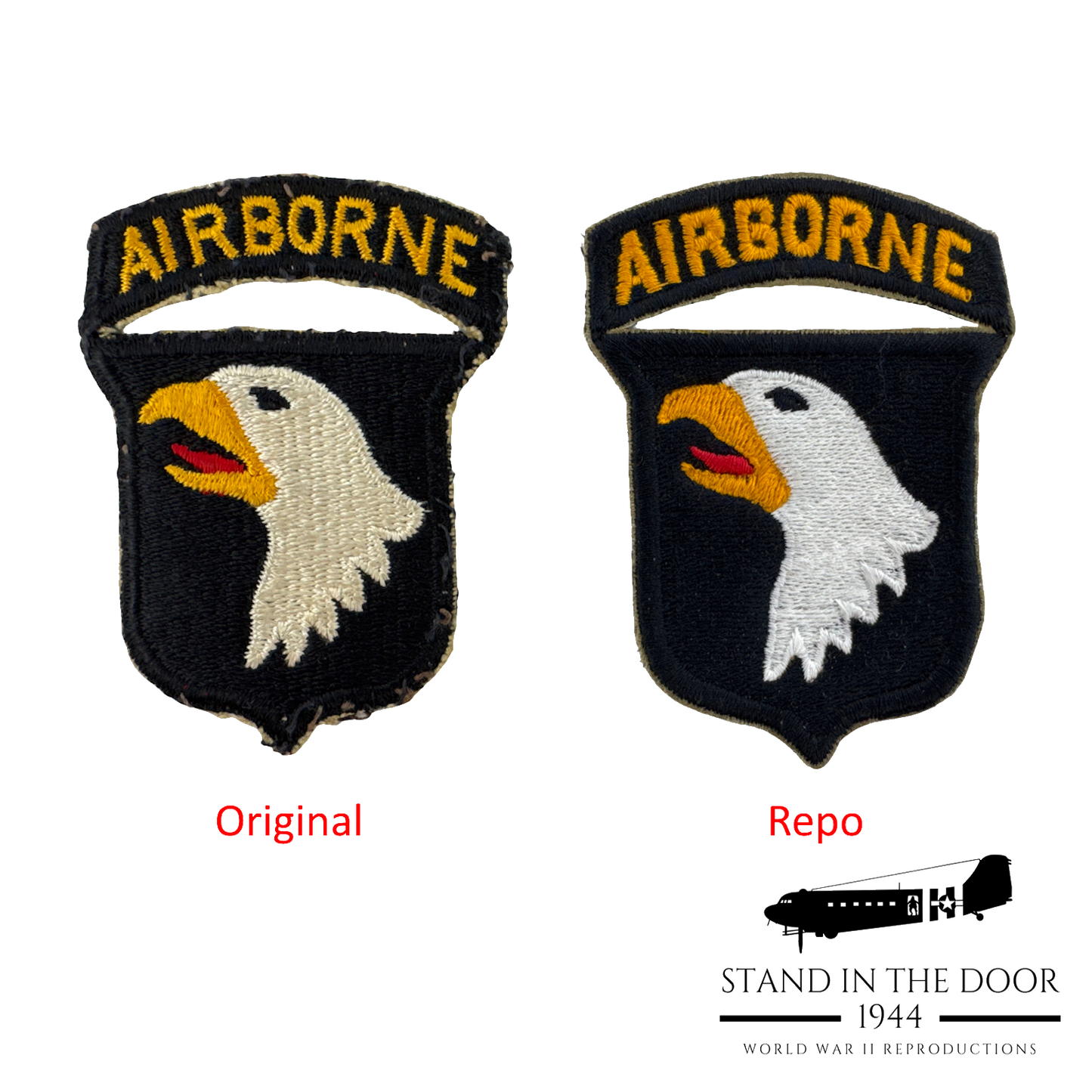 101st Type 3 Patch (reproduction)