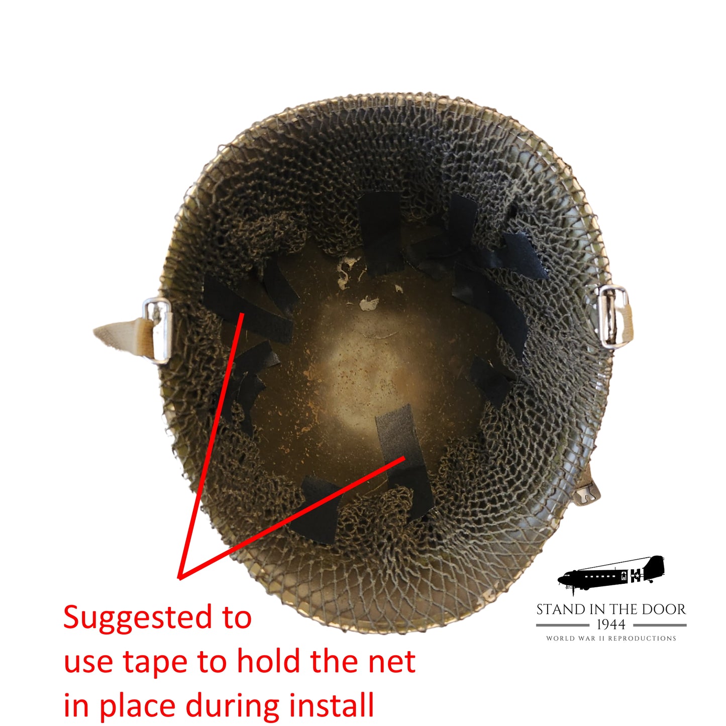 Original "Late War" Helmet Net (small hole)