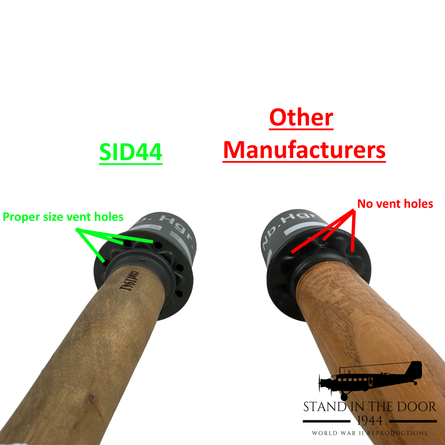 Replica German M39 Smoke Grenade "Potato Masher" (updated 10-28-25)