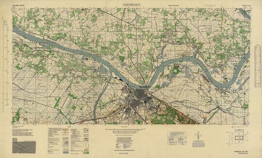 Holland Map 28- Nijmegan